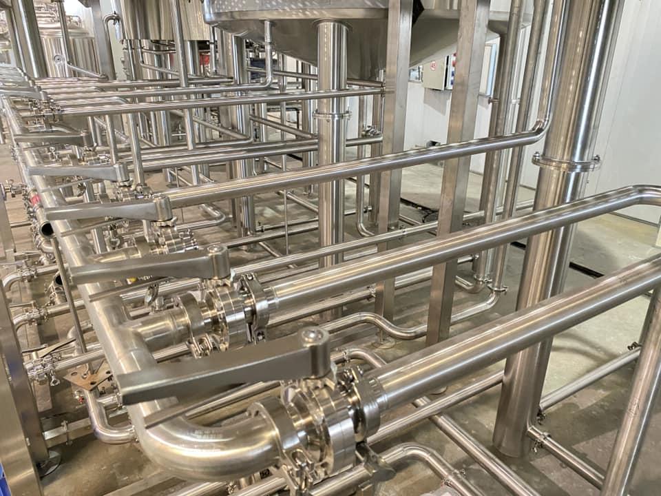 <b>Обвязка варочного порядка пивоварни, пивзавода</b>